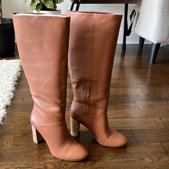 Cole Haan tall brown boots - Picture 1 of 4